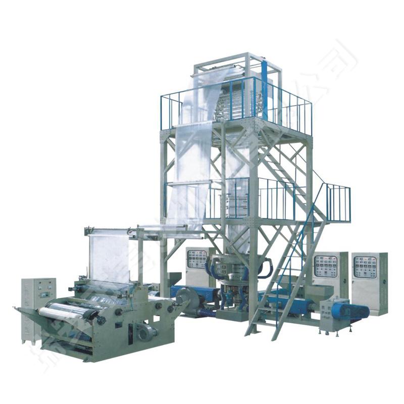 Three-layer Common-extruding Rotary Die Film Blowing Machine Set